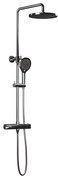 Zestaw prysznicowy kolumna prysznicowa z termostatem 8821 BASICW zestawie prysznic ręczny i deszczownica