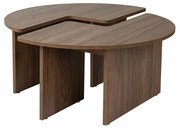 Stolik konferencyjny Moira Walnut