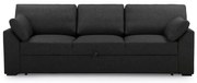 Antracytowa rozkładana sofa 233 cm Janson – Scandic