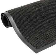 Czarna nowoczesna wycieraczka 60x90 cm G6-A04