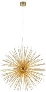 Lampa wisząca w kolorze złotym z metalowym kloszem 72x72 cm Soleil – Markslöjd