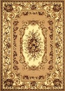 Dywan Country Bukiet w ramie beżowy 2 090x100 Chodnik