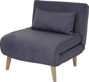 Fotel rozkładany MCW-D35,  ciemnoszary