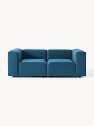 Sofa modułowa z aksamitu Lena (3-osobowa)