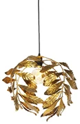 Vintage lampa wisząca antyczne złoto 40 cm - Linden klasyczny/Antyczny Oswietlenie wewnetrzne