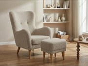 Fotel Roland z podnóżkiem-ergonomiczny, komfortowy i ponadczasowy design