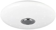 Biała lampa sufitowa LED ø 58 cm Musica – Trio
