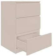 Komoda BASIC 3 szuflady – Kaszmir | 50x75x40 cm