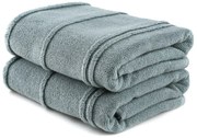 Zielone ręczniki frotte zestaw 2 szt. 50x90 cm Arden – Foutastic