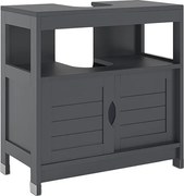 Szafka pod umywalkę szary 60x30x60 vilda