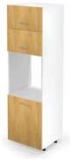 Szafka pod piekarnik 60 VENTO DP-60/214 dąb HALMAR