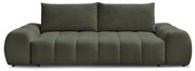 Zielona sofa z tkaniny szenilowej 278 cm Everest – Bobochic Paris