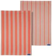 Bawełniane ścierki zestaw 2 szt. 50x70 cm Stripes – Mette Ditmer Denmark