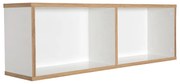 Biały dziecięcy regał ścienny 90x29 cm Finn – Roba