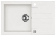 ALVEUS 1090944 - Zlew kuchenny ROCK 78x48 cm granit/biały