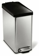 Simplehuman Kosz na śmieci  z pedałem, 10 l