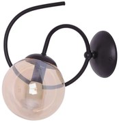 Loftowy kinkiet na zakręconym ramieniu - A209 E2-R15