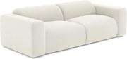 Kanapa 4-osobowa tapicerowana białym frotte POGNI marki Maison Céphy