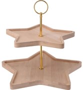 Patera dwupoziomowa w kształcie gwiazdki, 25 cm