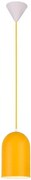 Żółta owalna lampa wisząca - V015 P7-W21