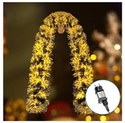 Aigostar - LED zewnętrzna dekoracja bożonarodzeniowa 112xLED/3,6W/230V 2m IP44 ciepła biała