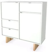 Biała komoda do salonu N4-N75