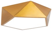 Lampa Plafon Diamond APP875-C 30 cm Złota