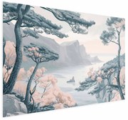 Plakat Błękitne wybrzeże 60x40 cm bez ramy z marginesem ARTGEIST B