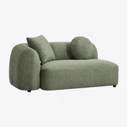 Moduł Narożny Lewy 2-osobowy Do Sofy Modułowej W Kolorze Coco Szenilowym Szenil Sage Green - Sklum