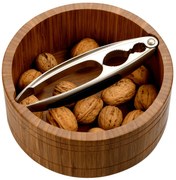 Miska z ciemnego bambusa z dziadkiem do orzechów, Ø 16,6 cm