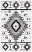 Jasnoszary dywan odpowiedni do prania 120x180 cm Ethnic Geo – Mila Home