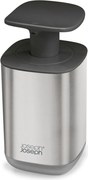 Dozownik do mydła ze stali nierdzewnej w kolorze srebra z połyskiem 250 ml Presto Steel – Joseph Joseph