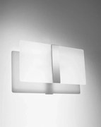 Kinkiet AZALIA szklany biały  SOLLUX  LIGHTING