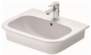 Duravit 337540000 - Umywalka wpuszczana D-CODE 54,5x43,5 cm ceramika/biały połysk