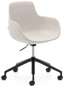 Beżowe krzesło biurowe Tissiana – Kave Home