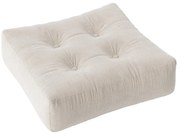 Sztruksowy puf Karup Design More Ivory