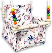 Kubełkowa huśtawka dla dziecka jaskółki H4-C53