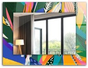 Lustro z nadrukiem Kolorowy abstrakcyjny wzór