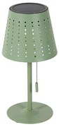 Zewnetrzna Lampa stołowa zewnętrzna zielona w komplecie z LED 3-stopniowy ściemniacz ładowalne i słoneczne - FerreDesignerski Oswietlenie zewnetrzne