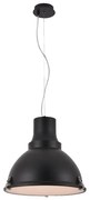 Lampa wisząca INDUSTRY na przewodzie 1xE27/60W/230V czarna