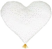 Ozdobna poduszka dziecięca w kształcie serca