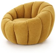 Fotel GASPAR 2 musztardowy HALMAR