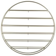 Wiszący metalowy regał na wino w kolorze złota liczba butelek 12 80x80x9 cm Redondo – PT LIVING