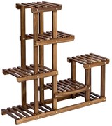 Drewniany Pięciopoziomowy Kwietnik A6-N51