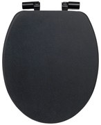 Cicho opadająca deska sedesowa ONYX, 37,5 x 49,9 x 5,2 cm