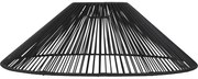Czarny abażur ø 58 cm Vide – Star Trading