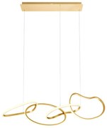 Redo 01-3389 - LED ściemnialny żyrandol na linku BIAS LED/90W/230V złoty