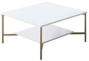 Stolik konferencyjny Gold Line White
