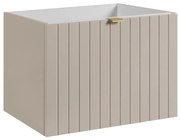 Szafka pod umywalkę HARMO 60 cm kaszmir półmat KROFAM