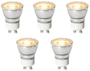 Zestaw 5 GU10 3-staps dimbaar LED lamp 3,5 cm 4W 271 lm 2700K